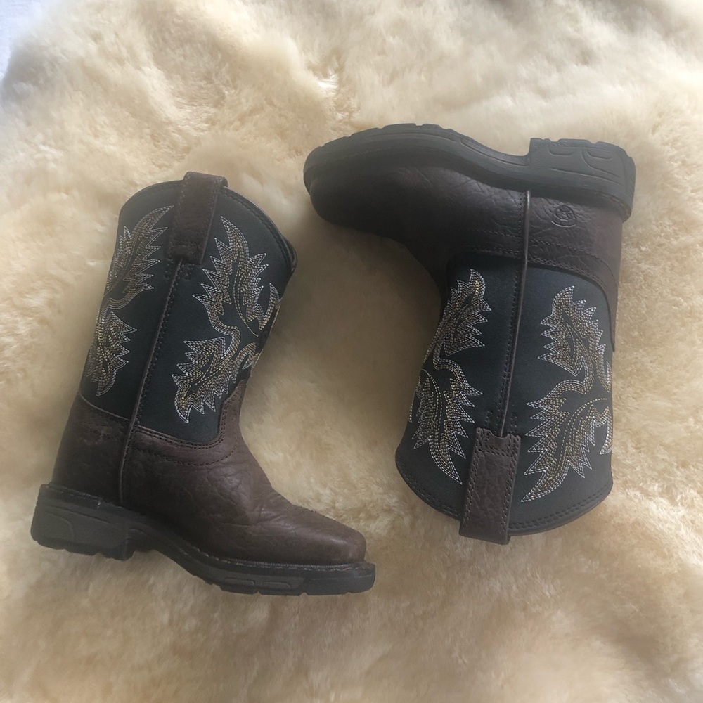 Ariat Kids WorkHog Square Toe Boot 8.5